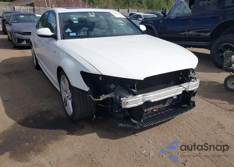 2015 Audi A6 3.0T Premium Plus z USA, uszkodzony, nr VIN WAUFGAFC1FN048886